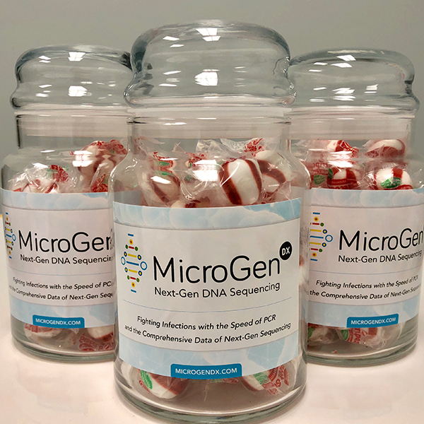 MicroGenDX Candy Jars