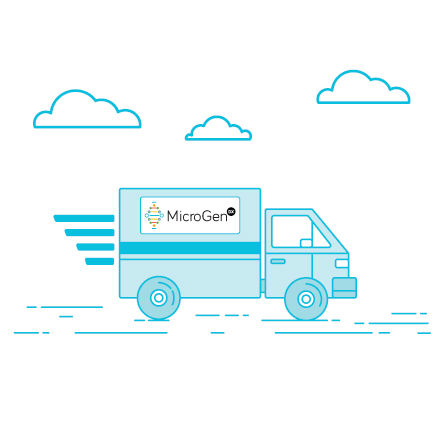 MicroGenDX Delivery Truck