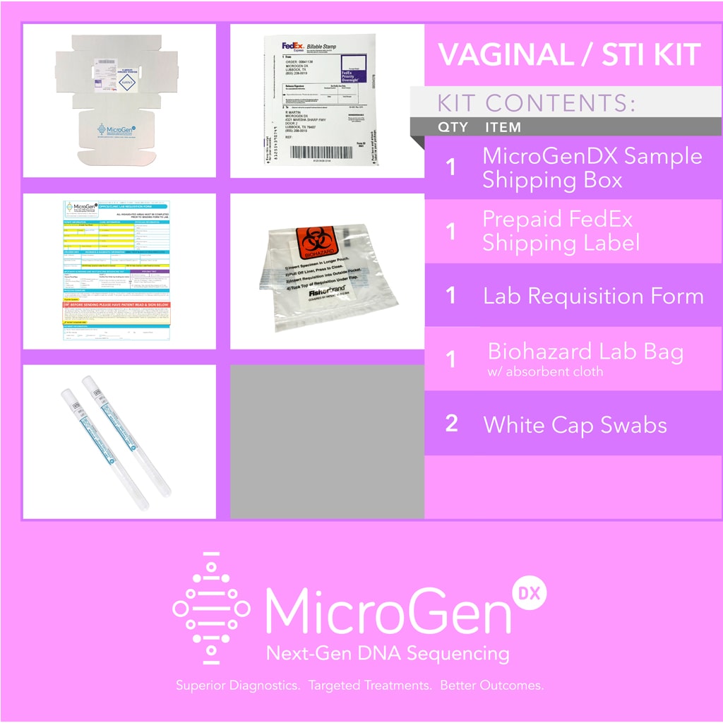 Vaginal/STI Kit MicroGen Diagnostics