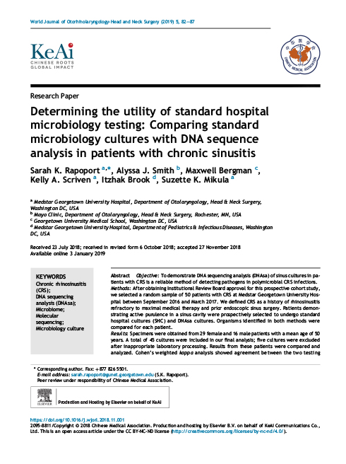 Determining the utility of standard hospital microbiology testing