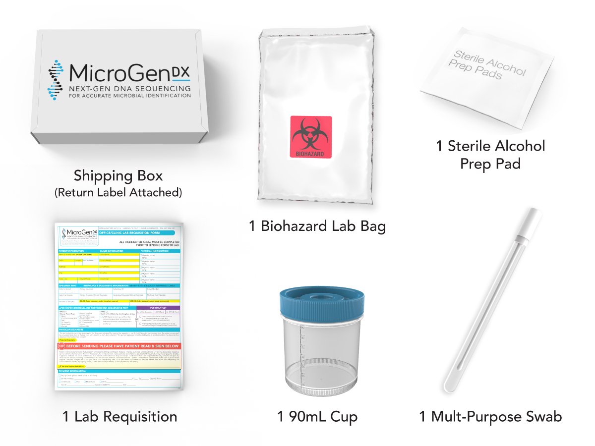 prostate kit contents