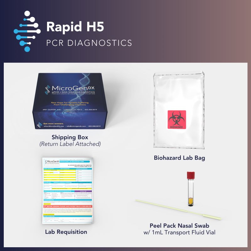 H5 Rapid PCR Test Service